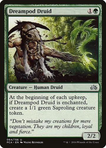 Dreampod Druid 64, carta de Magic: The Gathering de Planechase Anthology