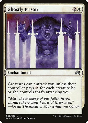 Ghostly Prison 7, carta de Magic: The Gathering de Planechase Anthology