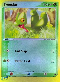 Treecko 3/40, carta de Pokémon de Nintendo Black Star Promos