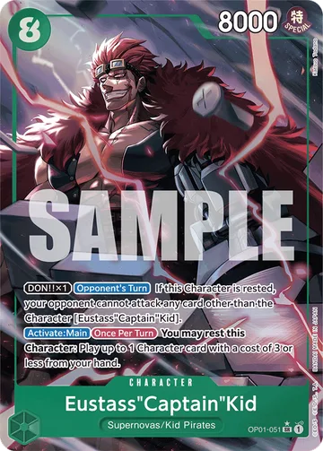 Eustass"Captain"Kid OP01-051 · P4