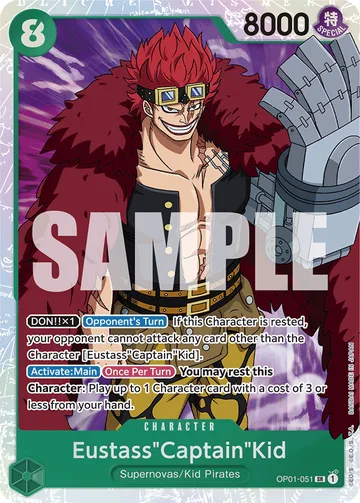 Eustass"Captain"Kid OP01-051 · R1