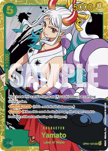 Yamato OP01-121 · R1, carta de One Piece de One Piece Card the Best