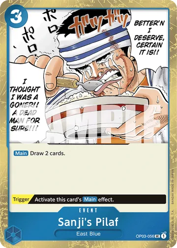 Sanji's Pilaf OP03-056 · P2