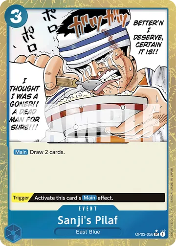 Sanji's Pilaf OP03-056 · P3