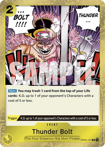 Thunder Bolt OP03-121 · P3