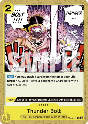 Thunder Bolt OP03-121 · R2