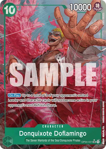 Donquixote Doflamingo OP04-031 · P3
