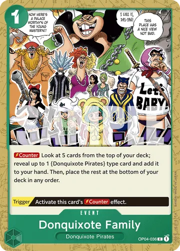 Donquixote Family OP04-036 · R1