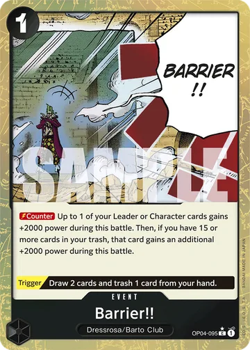Barrier!! OP04-095 · P3