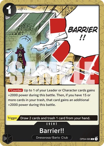 Barrier!! OP04-095 · R1