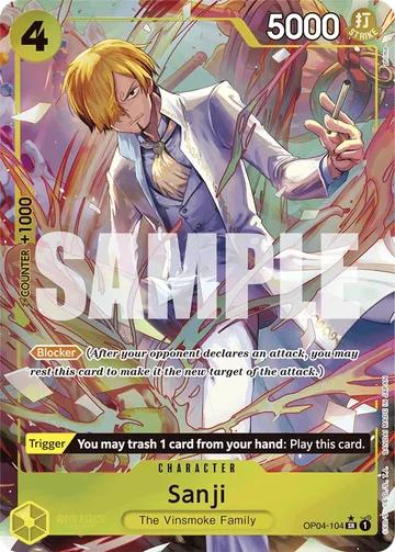 Sanji OP04-104 · P3