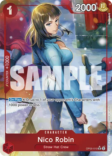 Nico Robin OP05-010 · P3