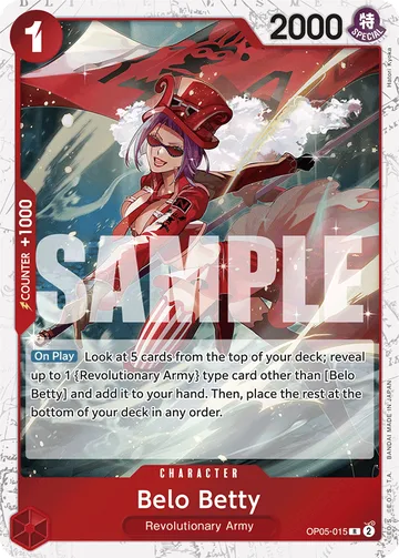 Belo Betty OP05-015 · P3