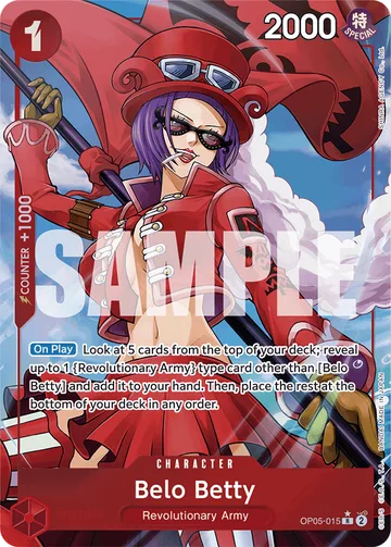 Belo Betty OP05-015 · P5
