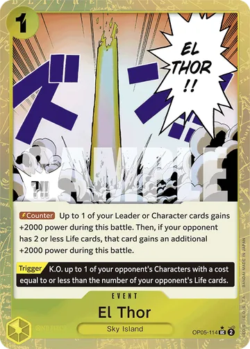 El Thor OP05-114 · P3