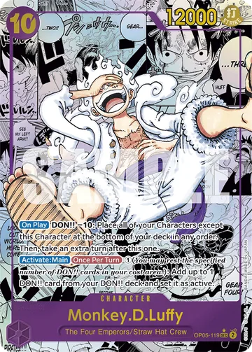 Monkey.D.Luffy OP05-119 · R2