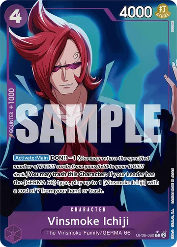 Vinsmoke Ichiji OP06-060 · P3