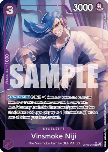 Vinsmoke Niji OP06-064 · P3