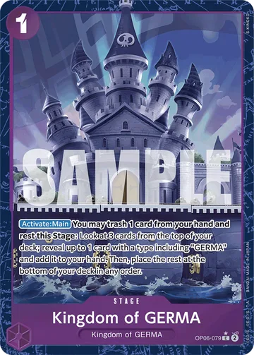 Kingdom of GERMA OP06-079 · P4