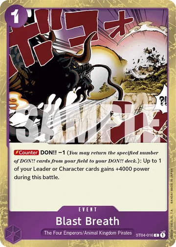 Blast Breath ST04-016 · P2