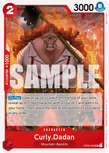 Curly.Dadan OP02-005 · R1