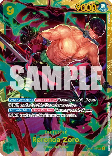 Roronoa Zoro OP06-118 · R2