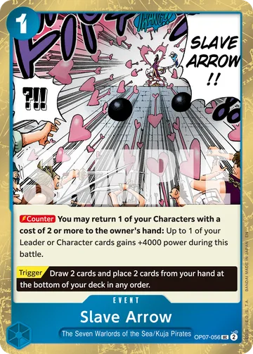 Slave Arrow OP07-056 · P1, carta de One Piece de One Piece Card the Best vol.2