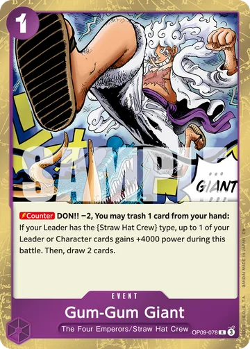 Gum-Gum Giant OP09-078 · R1