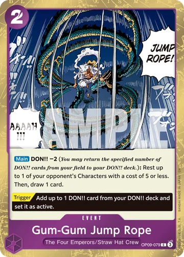 Gum-Gum Jump Rope OP09-079 · P1