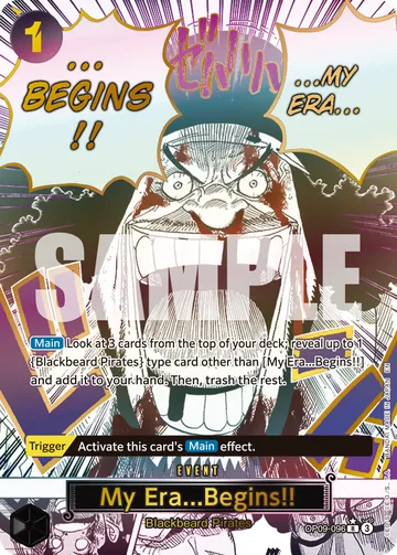 My Era...Begins!! OP09-096 · P1
