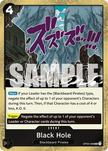 Black Hole OP09-098 · P1