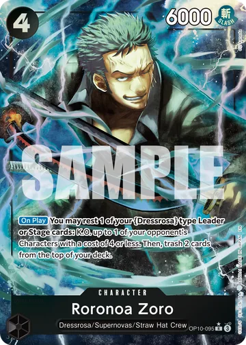 Roronoa Zoro OP10-095 · P1