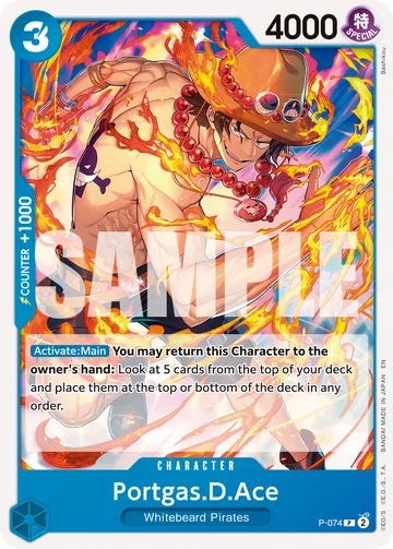 Portgas.D.Ace P-074
