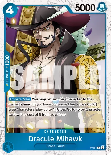 Dracule Mihawk P-081 · P2