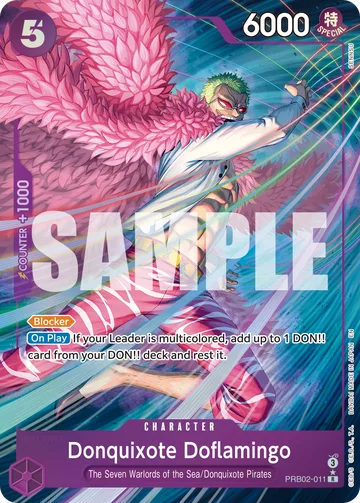 Donquixote Doflamingo PRB02-011 · P1
