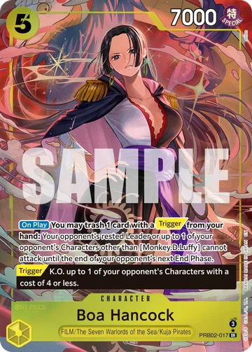 Boa Hancock PRB02-017 · P1