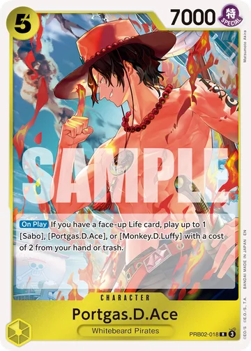 Portgas.D.Ace PRB02-018