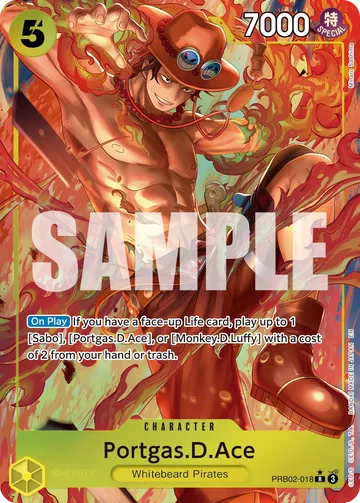 Portgas.D.Ace PRB02-018 · P1