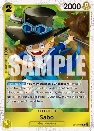 Sabo ST13-007 · P2