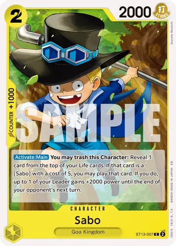 Sabo ST13-007 · R1