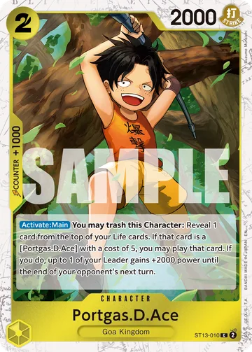 Portgas.D.Ace ST13-010 · P2