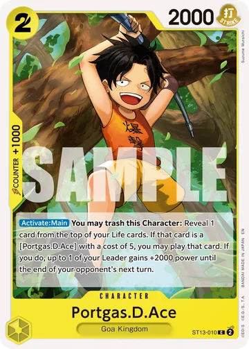 Portgas.D.Ace ST13-010 · R1