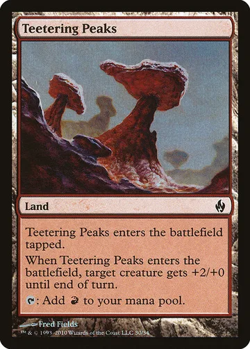 Teetering Peaks