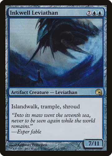 Inkwell Leviathan 10, carta de Magic: The Gathering de Premium Deck Series: Graveborn