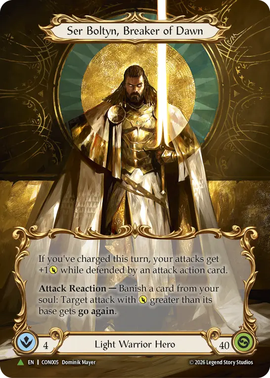 Ser Boltyn, Breaker of Dawn