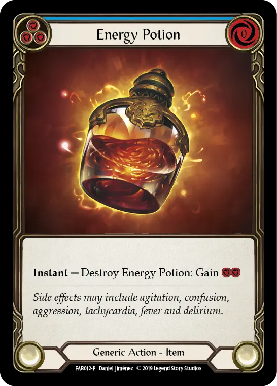 Energy Potion (Blue)