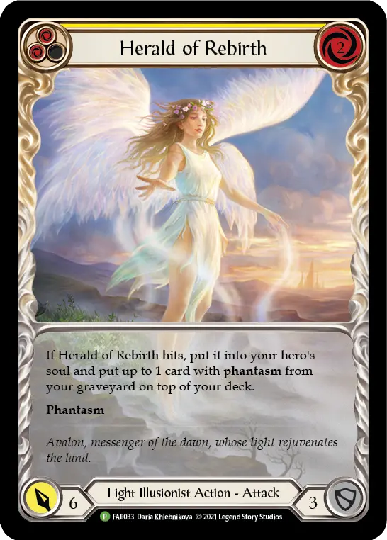 Herald of Rebirth (Yellow)