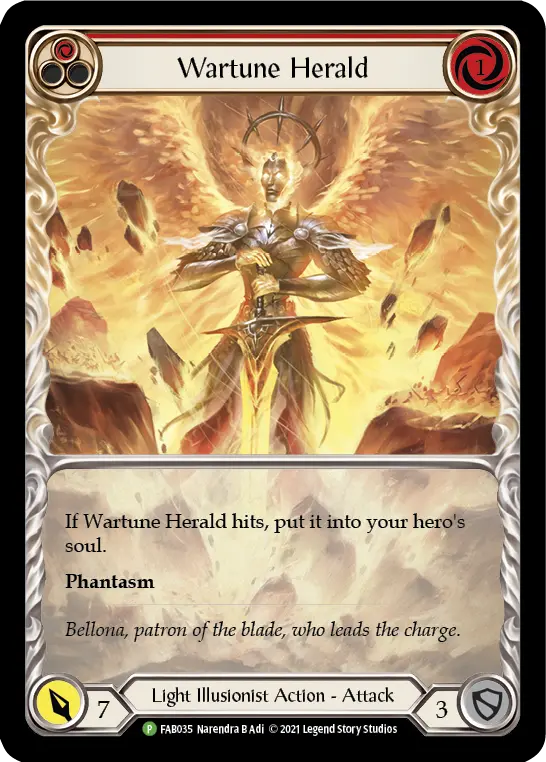 Wartune Herald (Red) FAB035