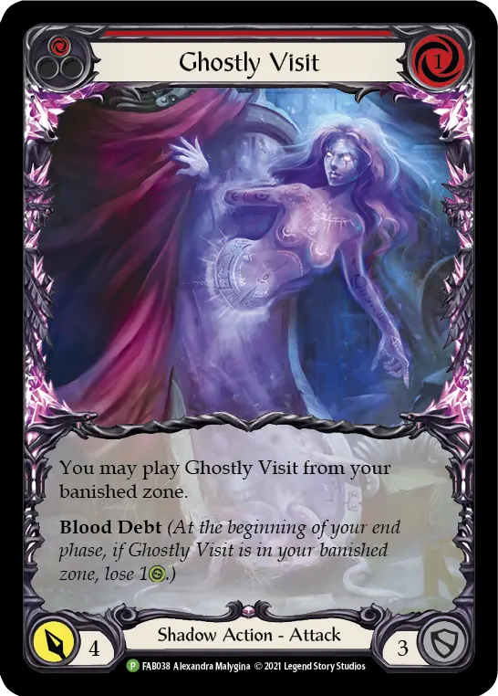Ghostly Visit (Red) FAB038