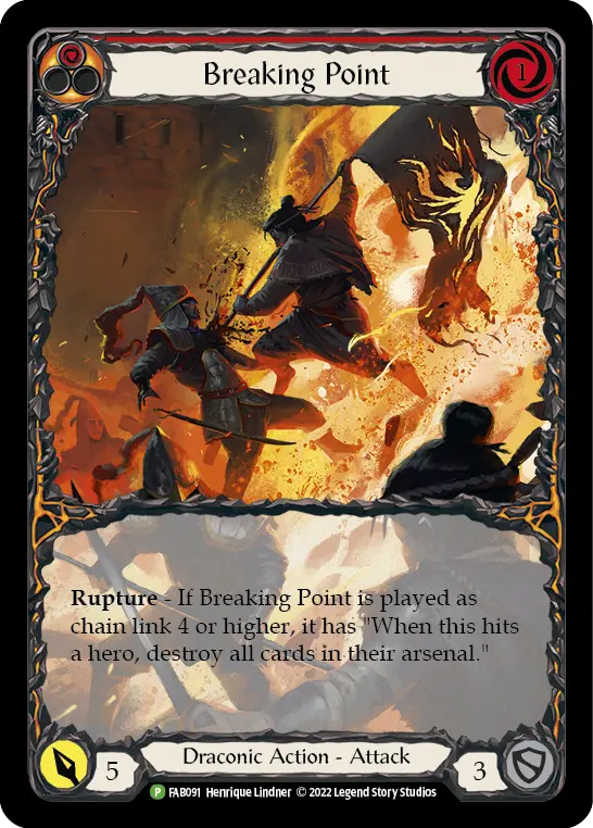 Breaking Point (Red) FAB091